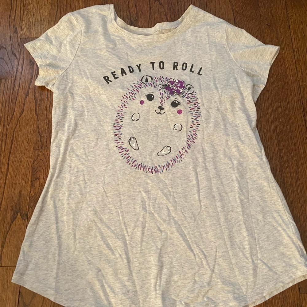 EUC JUSTICE short sleeve shirt size 18/20